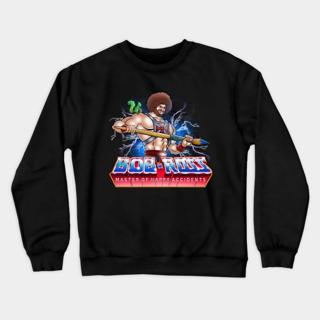 Master of Happy Accidents Crewneck Sweatshirt by Lmann17